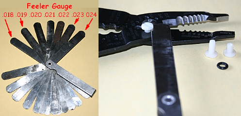 picture of feeler guage and screw cutting tool