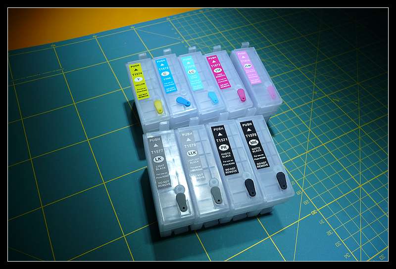 Epson R3000 refillable real life test + youtube video ...