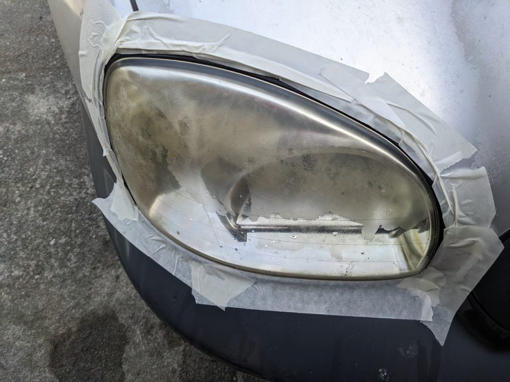 Left headlight